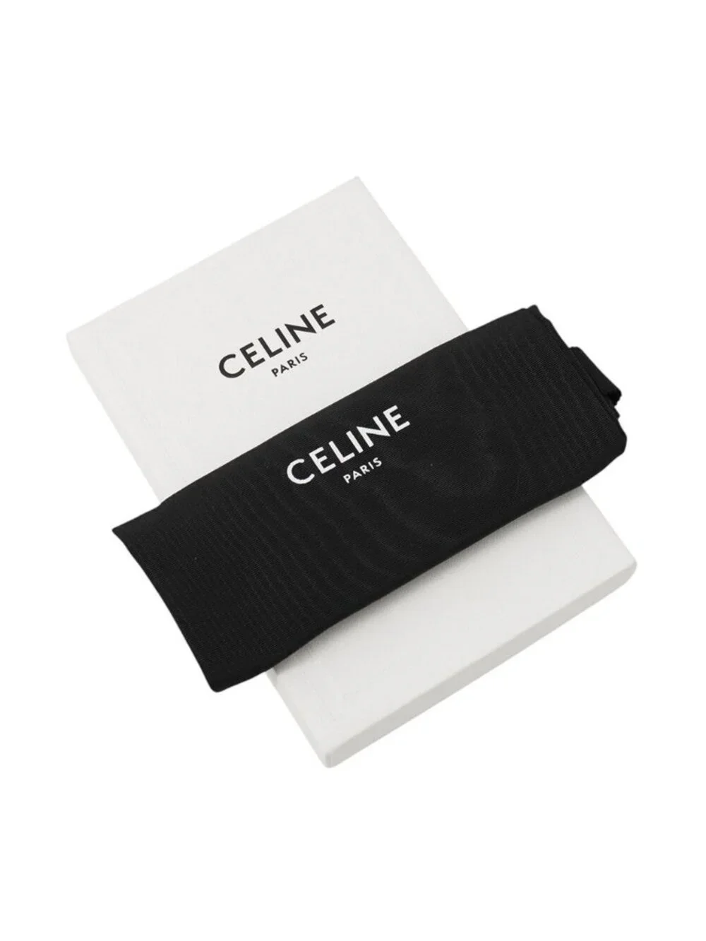 Celine Coin Purse Fragment Case Grained Calfskin Logo Card